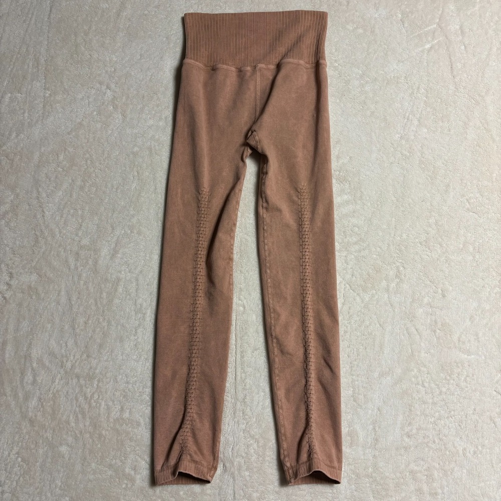 Free People FP‎ Movement Womens High Rise Good Karma Leggings XXS Dessert Dune - Picture 5 of 11